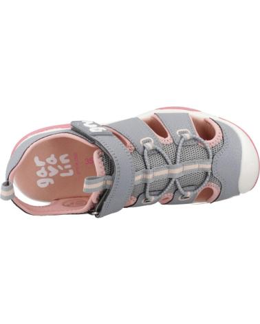 Sandali per Bambina GARVALIN SANDALIAS NINO MODELO 242860G COLOR GRIS GRSROSA