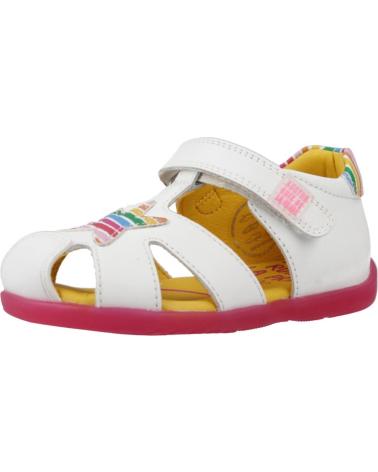 girl Sandals AGATHA RUIZ DE LA PRADA SANDALIAS NINA MODELO 242900A COLOR BLANCO