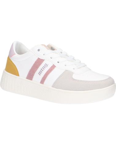 Sapatilhas de Mulher MTNG 60283 C53496 - MOONY BLANCO - PANITA ROSA