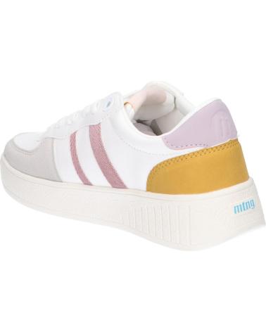 Sapatilhas de Mulher MTNG 60283 C53496 - MOONY BLANCO - PANITA ROSA