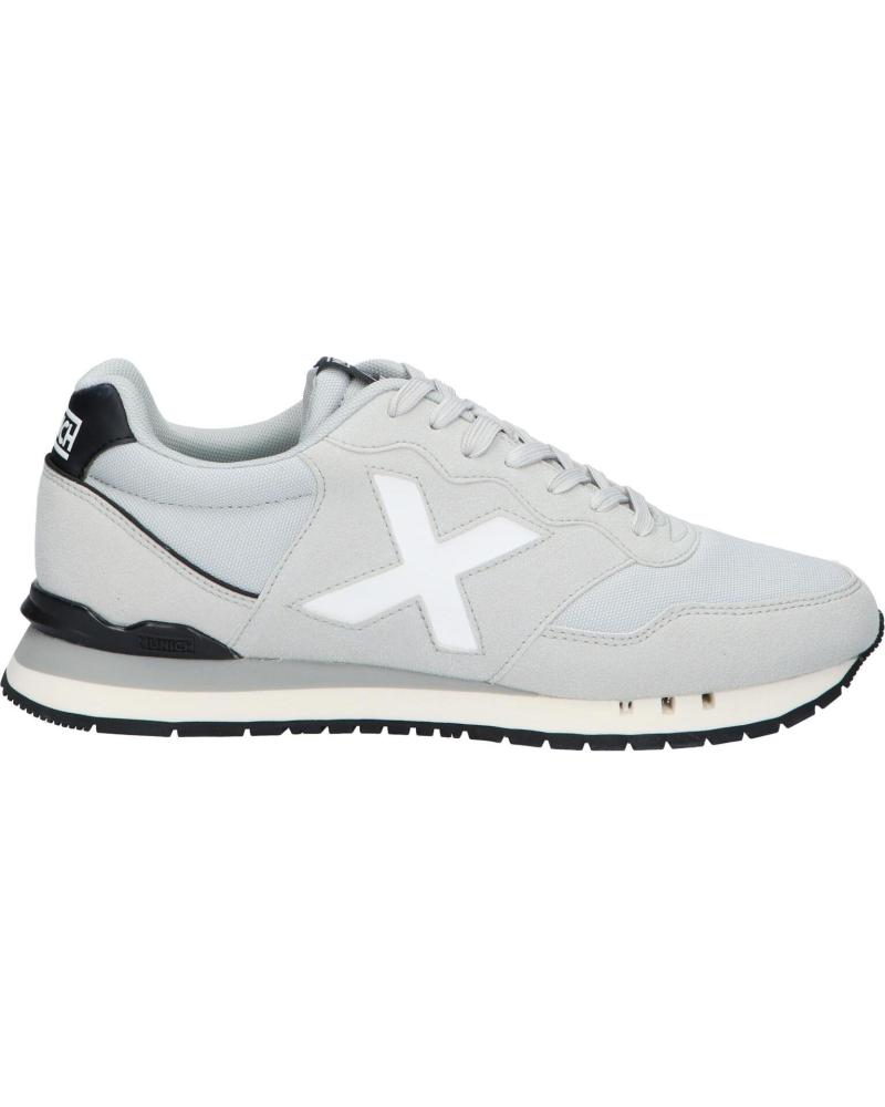 Sportivo per Uomo MUNICH ZAPATILLAS DASH 250 NEGRO BLANCAS 4150250 CASUAL HOMBRE GRIS