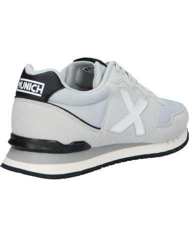 Sportivo per Uomo MUNICH ZAPATILLAS DASH 250 NEGRO BLANCAS 4150250 CASUAL HOMBRE GRIS