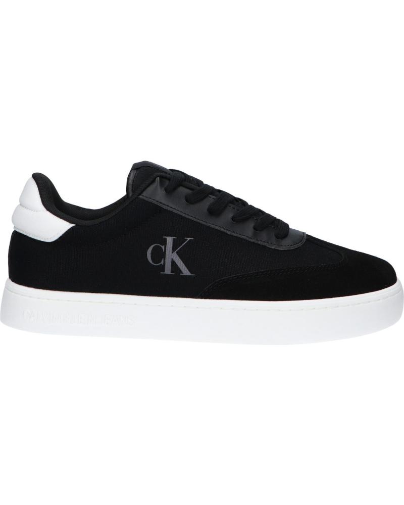 Sneaker für Herren CALVIN KLEIN YM0YM01169 CLASSIC CUPSOLE LOW 0GM BLACK-BRIGHT WHITE