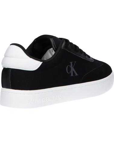 Sneaker für Herren CALVIN KLEIN YM0YM01169 CLASSIC CUPSOLE LOW 0GM BLACK-BRIGHT WHITE
