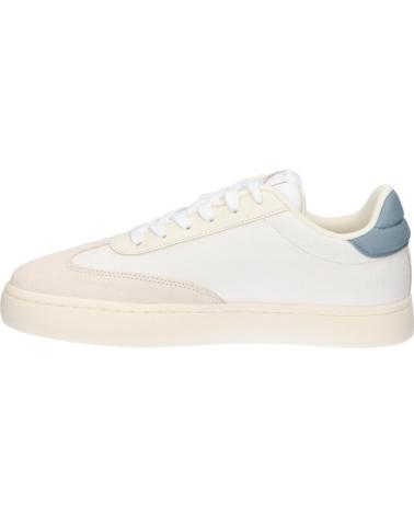 Man Trainers calvin klein YM0YM01169 CLASSIC CUPSOLE LOW 0LD BRIGHT WHITE-CREAMY WHITE