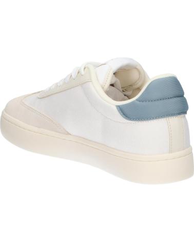 Man Trainers calvin klein YM0YM01169 CLASSIC CUPSOLE LOW 0LD BRIGHT WHITE-CREAMY WHITE
