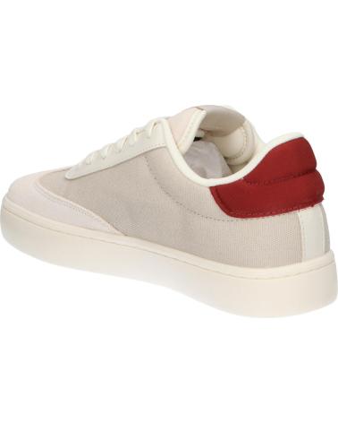 Man Trainers calvin klein YM0YM01169 CLASSIC CUPSOLE LOW ACF EGGSHELL-RED OCHRE