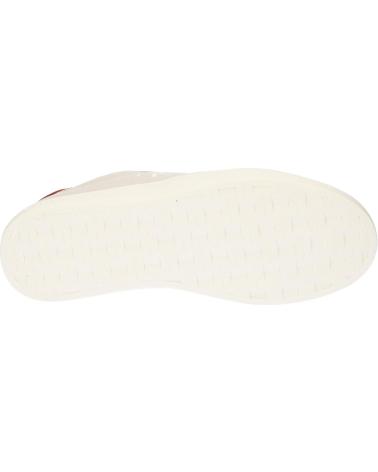 Man Trainers calvin klein YM0YM01169 CLASSIC CUPSOLE LOW ACF EGGSHELL-RED OCHRE