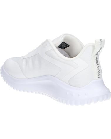 Deportivas de Mujer calvin klein YW0YW01442 EVA RUNNER LOW 0K4 TRIPLE BRIGHT WHITE