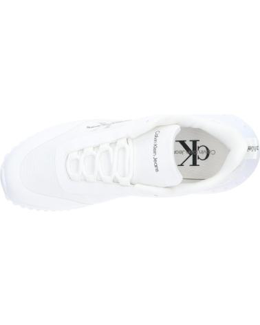 Deportivas de Mujer calvin klein YW0YW01442 EVA RUNNER LOW 0K4 TRIPLE BRIGHT WHITE