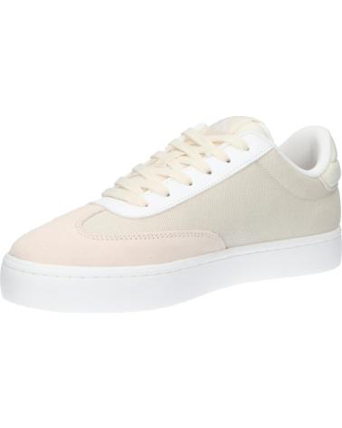 Deportivas de Mujer CALVIN KLEIN YW0YW01636 CLASSIC CUPSOLE LOW 0LF CREAMY WHITE-WHITE
