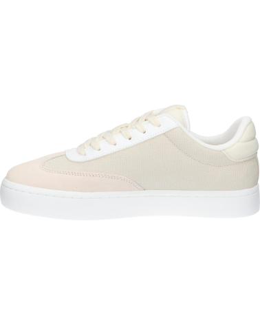 Deportivas de Mujer CALVIN KLEIN YW0YW01636 CLASSIC CUPSOLE LOW 0LF CREAMY WHITE-WHITE