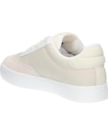 Deportivas de Mujer CALVIN KLEIN YW0YW01636 CLASSIC CUPSOLE LOW 0LF CREAMY WHITE-WHITE