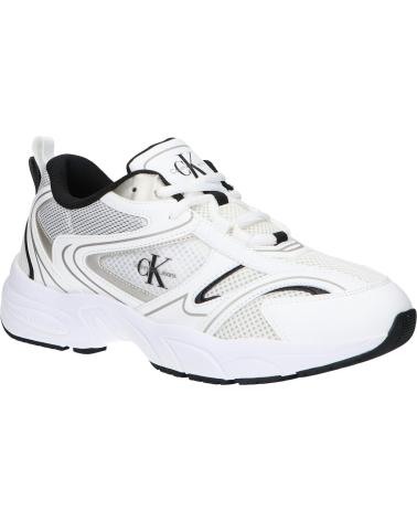 Sportif pour Femme CALVIN KLEIN RETRO TENNIS MESH ML BLANCO