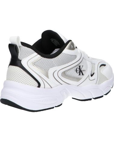 Sportif pour Femme CALVIN KLEIN RETRO TENNIS MESH ML BLANCO