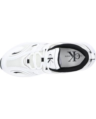 Sportif pour Femme CALVIN KLEIN RETRO TENNIS MESH ML BLANCO