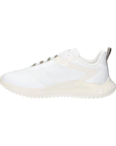 Sportif pour Homme calvin klein YM0YM00968 EVA RUNNER LOW LACE 0LD BRIGHT WHITE-CREAMY WHITE