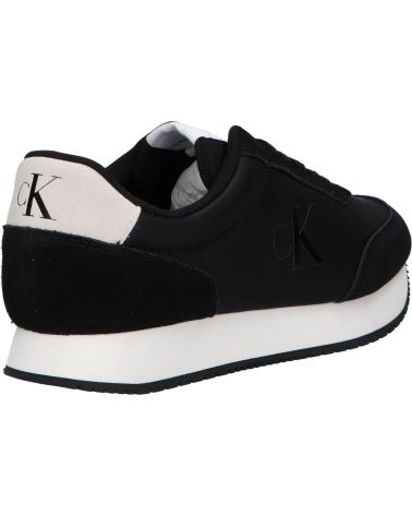 Sportif pour Homme CALVIN KLEIN - ZAPATILLAS NEGRAS PARA HOMBRE - RETRO NEGRO