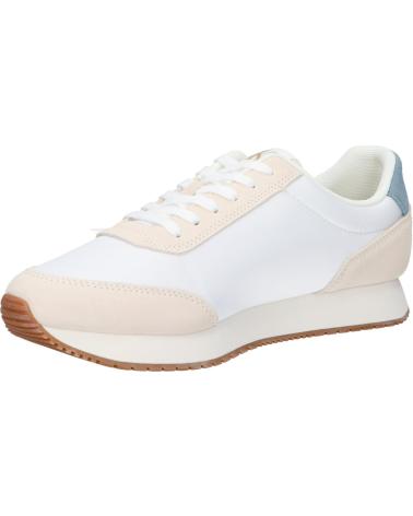 Deportivas de Hombre CALVIN KLEIN YM0YM01119 RETRO RUNNER ICONIC 0LD BRIGHT WHITE-CREAMY WHITE