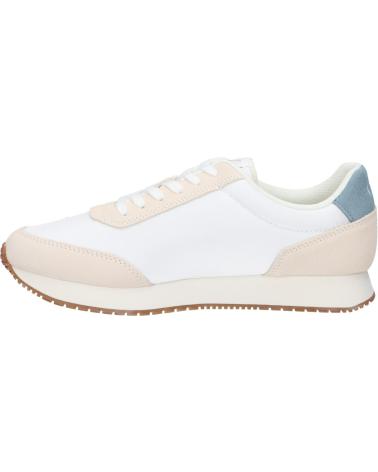 Deportivas de Hombre CALVIN KLEIN YM0YM01119 RETRO RUNNER ICONIC 0LD BRIGHT WHITE-CREAMY WHITE