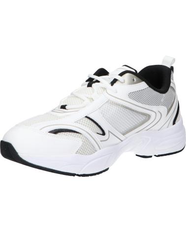 Sportif pour Homme CALVIN KLEIN YM0YM01260 RETRO TENNIS MESH 01W BRIGHT WHITE-BLACK
