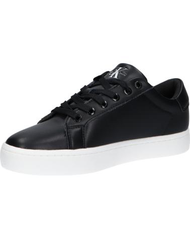 Deportivas de Mujer CALVIN KLEIN YW0YW01269 CLASSIC CUPSOLE BEH BLACK-BRIGHT WHITE
