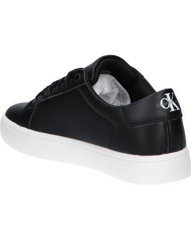 Deportivas de Mujer CALVIN KLEIN YW0YW01269 CLASSIC CUPSOLE BEH BLACK-BRIGHT WHITE