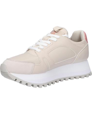 Deportivas de Mujer CALVIN KLEIN YW0YW01642 RUNNER LOW LAVEUP 0GE EGGSHELL-ROSE TAN