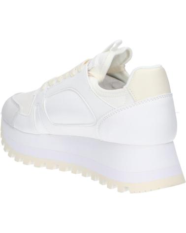 Deportivas de Mujer CALVIN KLEIN YW0YW01642 RUNNER LOW LAVEUP 0LD BRIGHT WHITE-CREAMY WHITE