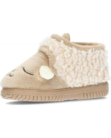 Pantoufles pour Fille et Garçon VICTORIA PANTUFLAS NINOS 105119 BEIGE