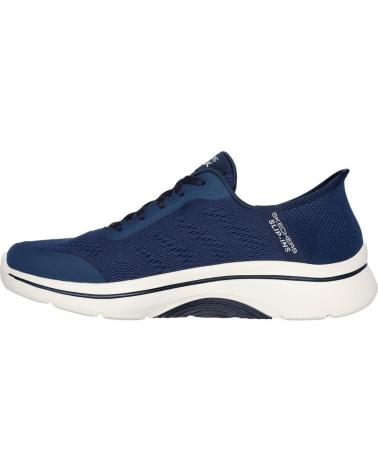 Scarpe per Uomo SKECHERS SLIP-INS GO WALK ARC AZUL