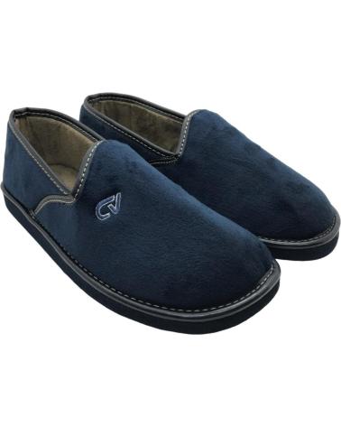 Pantufas de Homem CABRERA ZAPATILLAS CASA HOMBRE 2563 AZUL