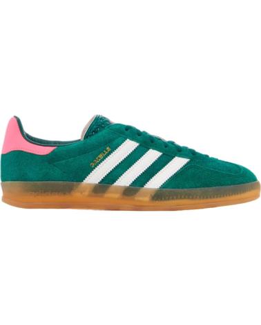 Sportif pour Femme ADIDAS - ZAPATILLAS PARA MUJER - GAZELLE INDOOR W VERDE