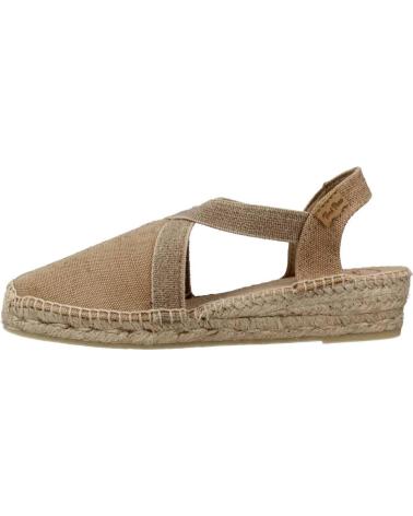 Sandali per Donna TONI PONS ALPARGATAS MUJER MODELO VERDI VT COLOR MARRON CLARO TORRAT