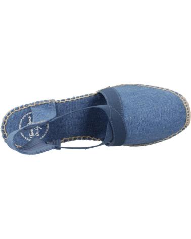 Sandali per Donna TONI PONS ALPARGATAS HOMBRE MODELO 104749 COLOR AZUL TEXA