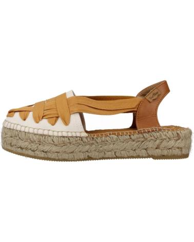 Sandali per Donna TONI PONS ALPARGATAS MUJER MODELO 130228 COLOR BLANCO OCRE