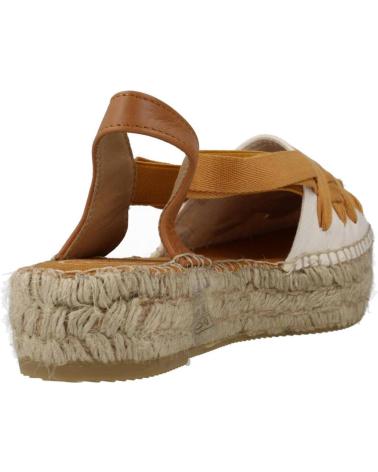Sandali per Donna TONI PONS ALPARGATAS MUJER MODELO 130228 COLOR BLANCO OCRE