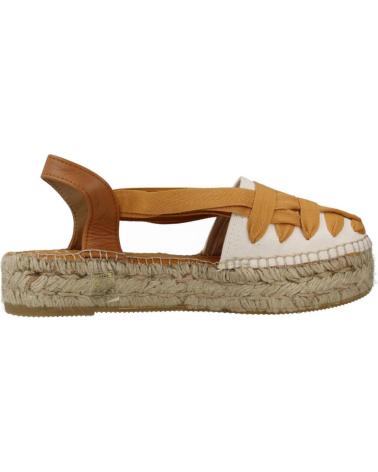 Sandali per Donna TONI PONS ALPARGATAS MUJER MODELO 130228 COLOR BLANCO OCRE