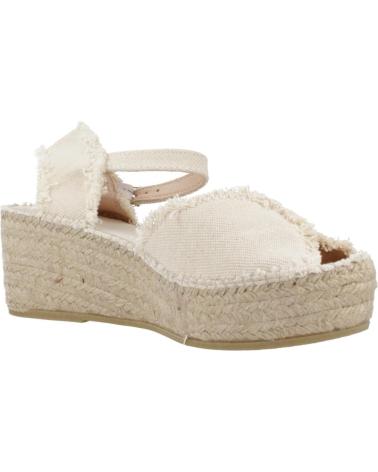 Sandales pour Femme TONI PONS ALPARGATAS MUJER MODELO ISAURA COLOR BEIS CRU