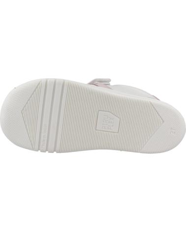 Sportivo per Bambina e Bambino PIRUFIN ZAPATILLAS NINO PIRUFLEX MODELO PF411 1 COLOR BLANCO