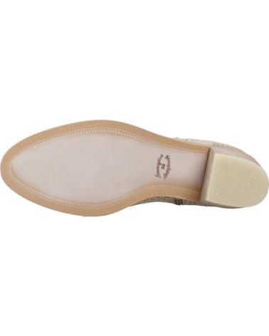 Stiefel für Damen ALPE BOTINES MUJER MODELO 5389 11 COLOR BEIS DESERT