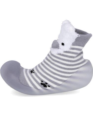Hausschuhe für Mädchen BUBBLE BOBBLE BUBBLE KIDS C367 PANTUFLAS DE PUNTO BEBE GRIS
