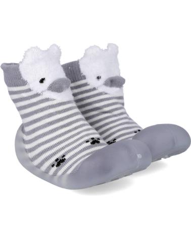 Hausschuhe für Mädchen BUBBLE BOBBLE BUBBLE KIDS C367 PANTUFLAS DE PUNTO BEBE GRIS
