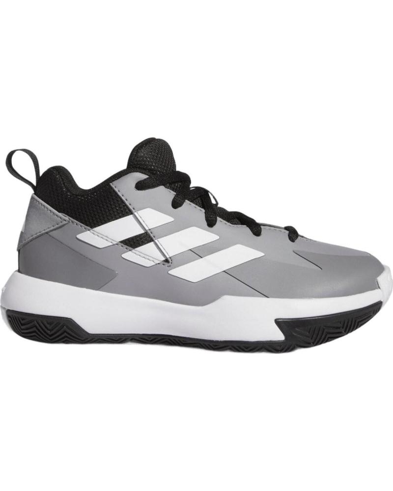 Sportif pour Garçon ADIDAS CROSS EM UP SELECT MID GRIS