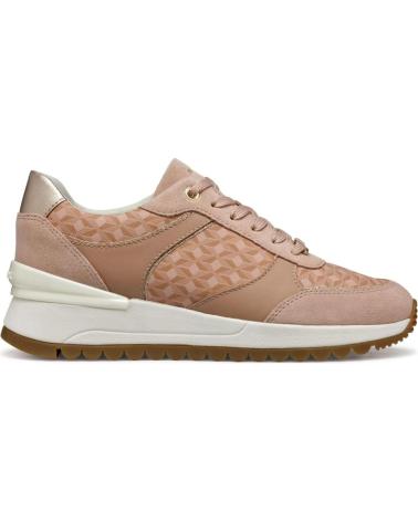 Woman Trainers GEOX DEPORTIVO DESYA NUDE DE ROSA