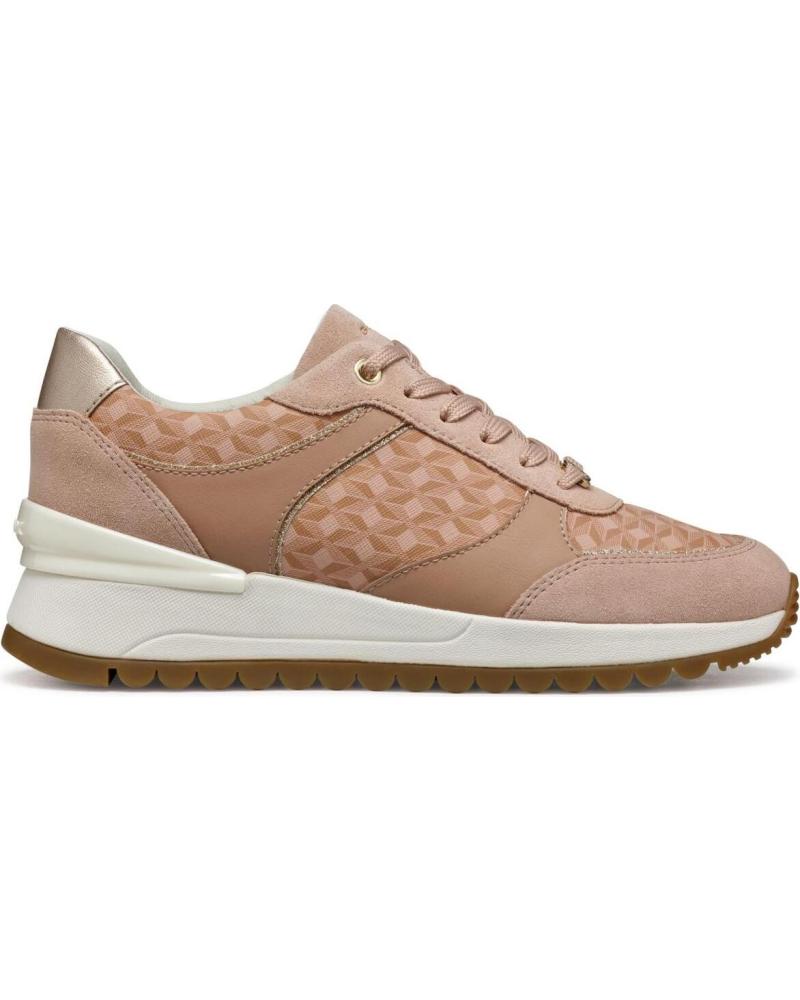Woman Trainers GEOX DEPORTIVO DESYA NUDE DE ROSA