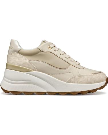 Sportif pour Femme GEOX DEPORTIVO SPHERICA EC13 PAPYRUS DE BEIGE