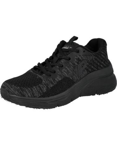 Sapatilhas de Mulher PITILLOS 1520 ZAPATILLAS DEPORTIVAS PLATAFORMA MUJER NEGRO
