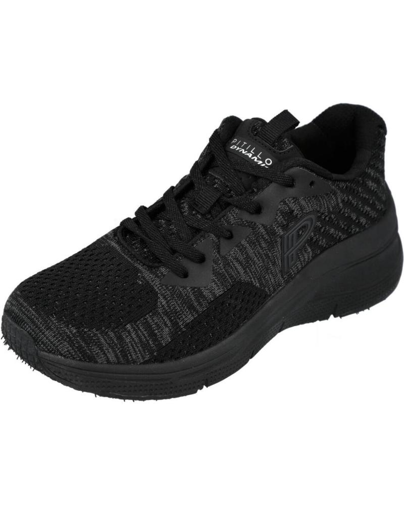 Sapatilhas de Mulher PITILLOS 1520 ZAPATILLAS DEPORTIVAS PLATAFORMA MUJER NEGRO
