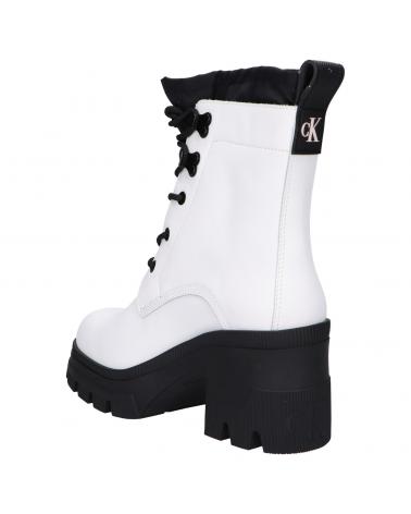 Botas de Mujer CALVIN KLEIN YW0YW00729YAF BLANCO BRILLANTE - YAF